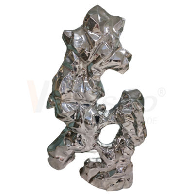 品質  8k Stainless Steel Metal Fabrication Water Ripple Finshed Office Decoration Sculpture Metal 工場