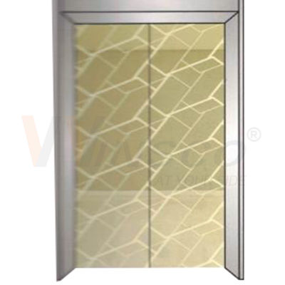品質  Mirror Etched Elevator Stainless Steel Sheet Cold Rolled Titanium Gold 工場