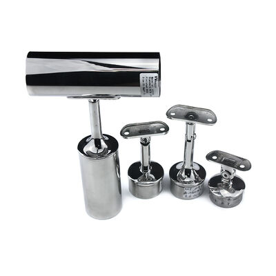 品質  Stainless Steel Adjustable Handrail Support Bracket Saddle 工場