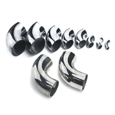 品質  90 Degree Polished Stainless Steel Elbow, Codo,201/304/316 Grade Weld Pipe Fitting 工場