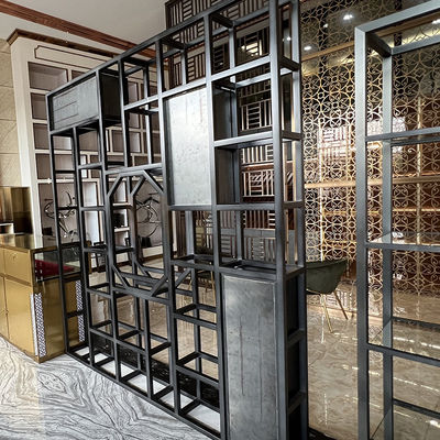 赤い青銅色のヘアライン表面のInoxのステンレス鋼 シートのディバイダー304l部屋ディバイダー スクリーン