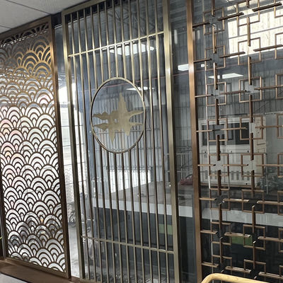 建築ステンレス鋼 スクリーンの仕切りの顧客用金属の壁のディバイダー