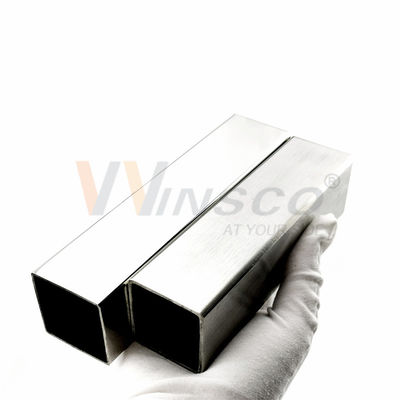 600 Grit 磨いたAISI 201 304 不同鋼方形管 装飾用用不同鋼方形管