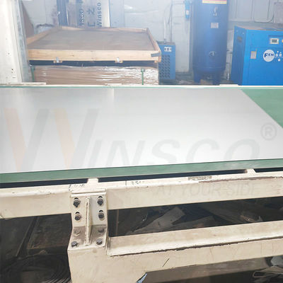 高硬さ 1500mm 幅 インオックスミール仕上げプレート 3000mm 長さ 0.9mm ステンレス鋼 冷式ロールシート 2B 表面