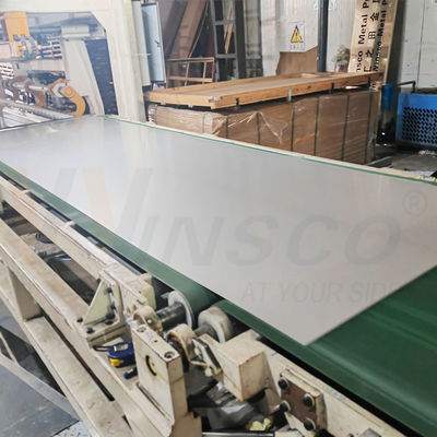 高硬さ 1500mm 幅 インオックスミール仕上げプレート 3000mm 長さ 0.9mm ステンレス鋼 冷式ロールシート 2B 表面