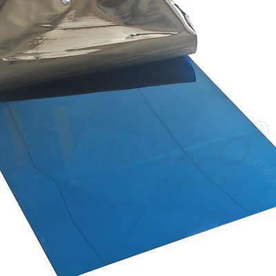 1250mmx2500mm 304 304L サファイアブルーミラー ステンレスシート,PVD色ステンレスシート