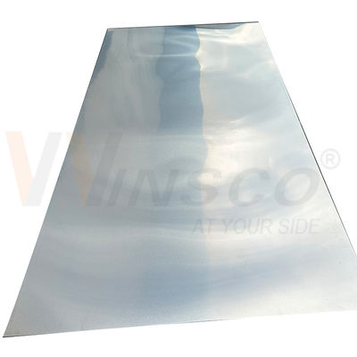 Winsco メタル 4ftx8ft 不同金属プレート 清掃が簡単 AISI 430 1220mmx2440mm 不同鋼No.4 サテン仕上げシート