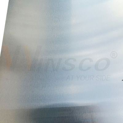 SUS 201 耐磨性 5Ftx10Ft 不同鋼No.4 ブラッシュされた表面シート 1500mmx3000mm