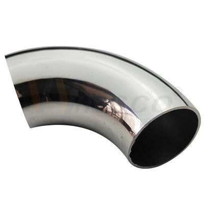 AISI 201 304 316 ミラーサティンインオックスパイプコネクタ 1 1/2' 38.1mm ODステンレス鋼レイル肘98mm 120mmアーチ