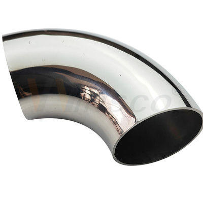 高精度SS 201 304 316 レンディングフィッティング 1.2mm-2.0mm 厚さ 50.8mm 2' OD ステンレス鋼ハンドレイル肘コネクタ