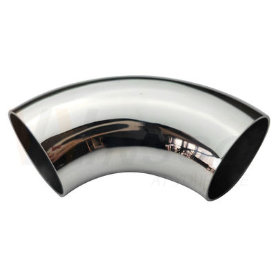 簡単にインストール SS 201 304 316 ミラーサティンインオックス階段アクセサリー 63.5mm 2 1/2 インチ OD ステンレス鋼 ハンドレール肘