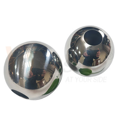 AISI 201 304 SS ハンドレール装飾フィッティング 51mm 60mm 直径ステンレス鋼 19mm 丸いパイプのための空洞ボール