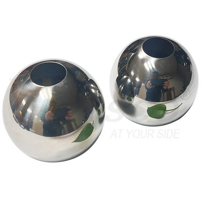 AISI 201 304 SS ハンドレール装飾フィッティング 51mm 60mm 直径ステンレス鋼 19mm 丸いパイプのための空洞ボール