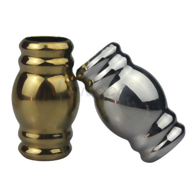 ミラー シルバー ゴールド 不同金属レイルアクセサリー SS 201 304 ステンレス鋼 19mm ハンドレールパイプのための竹のジョイントコネクタ