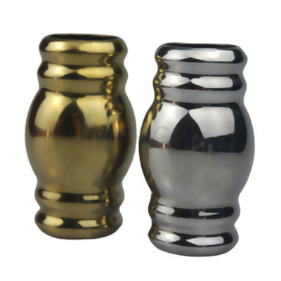 ミラー シルバー ゴールド 不同金属レイルアクセサリー SS 201 304 ステンレス鋼 19mm ハンドレールパイプのための竹のジョイントコネクタ