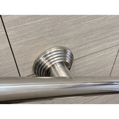 SS 201 304 ステンレス スターパーツ シルバー ゴールド ステンレス スチール ハンドレール ベースカバー 19mm 1' 2' 63.5mm 丸いニューエル ストック