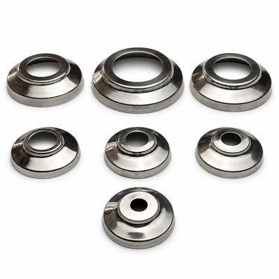 ペルー向け304ステンレス鋼製丸パイプ用ベースカバー | Canoplas Redondas BA、1/2～2インチ