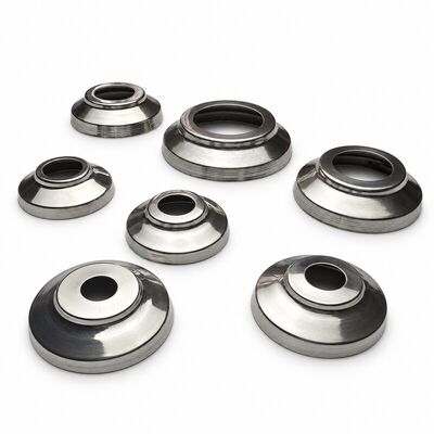 ペルー向け304ステンレス鋼製丸パイプ用ベースカバー | Canoplas Redondas BA、1/2～2インチ