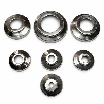 ペルー向け304ステンレス鋼製丸パイプ用ベースカバー | Canoplas Redondas BA、1/2～2インチ