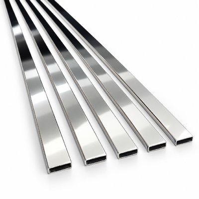 バスルーム家具・装飾用 30x10mm SUS 304 316 201 8K ミラーポリッシュ ステンレス鋼 角管