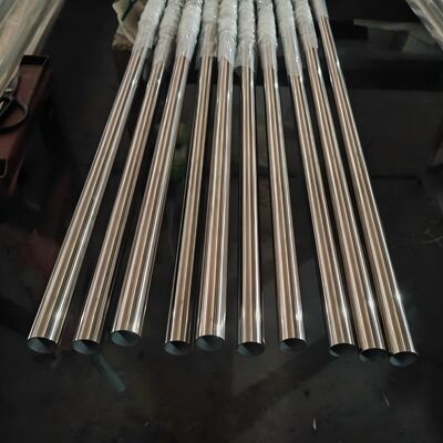 19mm 不同金属パイプ TP 201 304 316 サテン鏡面 0.4mm-1.5mm 壁厚さ 5/8'ステンレス鋼丸管