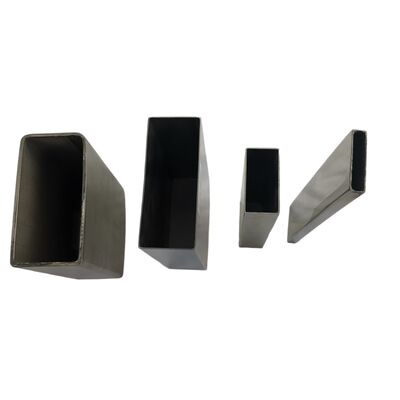 ステンレス鋼の長方形チューブ 4x5-5x25mm 薄い壁 SS201 304 316