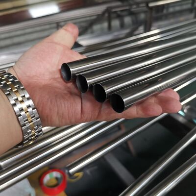 0.4mm-2.0mm 厚さ3/4'インノックスラウンドチューブ201 304 316 グレード 19.1mm ミラーサテン仕上げステンレス鋼管