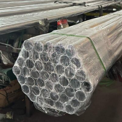 SUS 201 304 316 ミラーサテン仕上げ 1 1/2'ステンレス鋼丸管 0.4mm-3.0mm 壁厚さ 不同金属レインリングパイプ 38.1mm