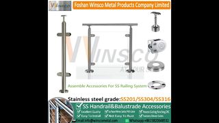 WINSCO ステンレス鋼製階段アクセサリ